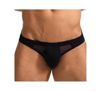 Dolvitrny Slip Uomo in Cotone con Pouch Convesso G-String | Pouch convesso ergonomico, supporto naturale, design intimo audace, ideale per confidenza