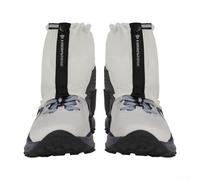 Dolvitrny Trail Low Ghette per escursionismo e corsa, ghette elastiche regolabili con rivestimento in silicone, design in nylon impermeabile per uso esterno, 38-45 scarpe (grigio)