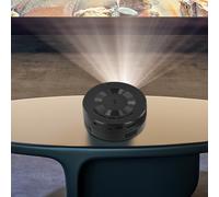 Dolvitrny YT200 Mini proiettore portatile per smartphone - Compatibile USB-C, ingresso 5V 2A, alloggiamento ABS, nero - Intrattenimento domestico e in viaggio