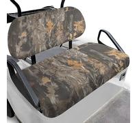 Dolyues Camo Caccia Golf Cart Coprisedile Club Car Universale Golf Cart Coperta Raffreddamento Elastico Confortevole Poliestere per Giornate Quartiere Cruising