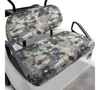 Dolyues Coprisedile mimetico per golf cart, universale, per tutte le condizioni atmosferiche, elastico, confortevole, in poliestere, per quartiere, crociera, spiaggia