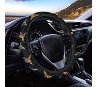 Dolyues Coprivolante per auto da donna, con stampa di colibrì, multicolore, adatto per dimensioni 37-38 m, accessori interni durevoli, decorazione per auto, camion, furgoni, SUV