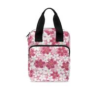 Dolyues Custodia per Bibbia con tasca con cerniera, per donne e uomini, borsa per la Bibbia portatile, per studio biblico, Sakura