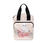 Dolyues Custodia per Bibbia portatile per studio biblico, borsa per bibbia e accessori per la Bibbia, con manico e tasca con cerniera, Alpaca