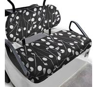 Dolyues Divertente coprisedile per carrello da golf, facile installazione, decorazioni per carrello da golf, in poliestere, lavabile in lavatrice, per crociere di quartiere