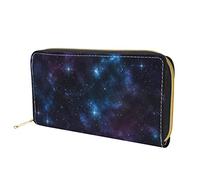 Dolyues Portafoglio lungo in pelle PU impermeabile per donne con cerniera, porta carte di credito, porta contanti, portamonete con tasca per monete, Classico