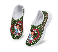 Dolyues Scarpe sportive da donna, in rete, traspiranti, da corsa, scarpe da lavoro da donna, taglia 36-44, Design infermieristico verde militare, 37 EU