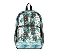 Dolyues Zaino trasparente per eventi scolastici e stadio, resistenti, per ragazze elementari, trasparenti, Tartaruga, Zaino daypack