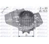 Pompa acqua meccanico C120 DOLZ per CITROËN FIAT PEUGEOT TOYOTA SUZUKI LANCIA