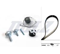 DOLZ KD004 Pompa acqua + Kit cinghie dentate per DACIA,NISSAN,RENAULT
