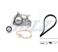 DOLZ KD017 Pompa acqua + Kit cinghie dentate per RENAULT