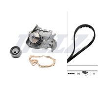 DOLZ KD066 Pompa acqua + Kit cinghie dentate per DACIA,RENAULT