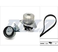 DOLZ KD134 Pompa acqua + Kit cinghie dentate per CITROËN,PEUGEOT