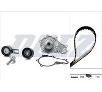 DOLZ KD160 Pompa acqua + Kit cinghie dentate per CITROËN,FORD,PEUGEOT