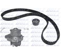 DOLZ KD161 Pompa acqua + Kit cinghie dentate per ABARTH,ALFA ROMEO,FIAT,JEEP,LAN