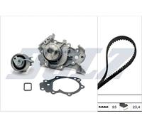 DOLZ KD229 Pompa acqua + Kit cinghie dentate per DACIA,NISSAN,RENAULT