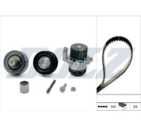 DOLZ KD245 Pompa acqua + Kit cinghie dentate per SEAT,SKODA,VW