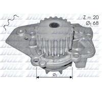 DOLZ N206 Pompa acqua adatto per PEUGEOT 306 Schrägheck (7A, 7C, N3, N5)