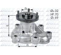 DOLZ O131 Pompa acqua per OPEL Corsa B Schrägheck (S93) Astra F CC (T92)