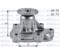 DOLZ Pompa dell’acqua, raffreddamento motore per OPEL VAUXHALL O143