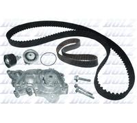 DOLZ Pompa Dell'Acqua + Kit Cinghia Dentata Per VW Golf VII 5G1 BE1 Polo 6R AW1