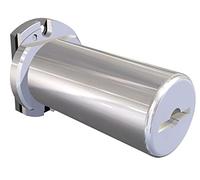 Cilindro a pompa cromato con tre chiavi 20cr - ø mm.27x80 (20cr80/3) 1 pezzi Cr