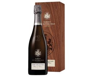 Domaines Barons de Rothschild Rare Collection Champagne AOC Blanc de Blancs Brut 2012 0,75 ℓ, Cassetta di legno