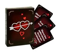 Domanda Gioco Romantico | Giochi Di Carte Per Coppie - 50 Carte Per Coppie: Gioco Creativo, Per Dialoghi Flirt, Cartes Verità O Obbligo, Cartes Da Giocos Interattive Per Intrattenimento Casual