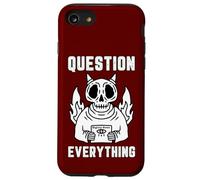 Domanda Tutto Vintage Propaganda di libertà di parola Custodia per iPhone SE (2020) / 7/8