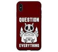 Domanda Tutto Vintage Propaganda di libertà di parola Custodia per iPhone XS Max