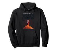 Domani ha Bisogno di Te: Vale la Pena lottare per L'Arte ispiratrice Felpa con Cappuccio, Unisex per Adulti, Nero, XL