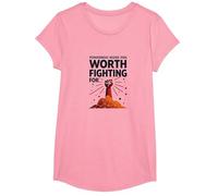 Domani ha Bisogno di Te: Vale la Pena lottare per L'Arte ispiratrice Maglietta, Ragazze, Rosa, L