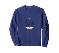 Domani ha Bisogno di Un Supporto stimolante per la Salute mentale Felpa, Unisex per Adulti, Navy, XL