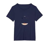 Domani ha Bisogno di Un Supporto stimolante per la Salute mentale Maglietta, Donna Plus-Size, Navy, 1X