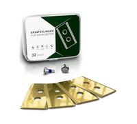 Domar - Lame di ricambio durevoli per tosaerba robotizzati, compatibili con i modelli Mammotion Luba e Luba 2, nonché con i modelli Yuka e Yuka Mini - Lame di ricambio di alta qualità