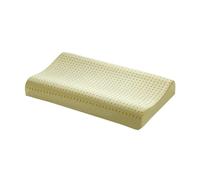 DoMaRi - Cuscino Cervicale Per Dormire - Guanciale Memory Foam Alla Camomilla Doppia Onda e Federa Antiacaro In Aloe Antirussamento Ideale per Adulti e Bambini - Made in Italy