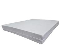 DoMaRi - Materasso Matrimoniale in Memory Foam, Ortopedico 160x190, rivestimento sfoderabile in aloe vera, altamente traspirante, anallergico e adatto a qualsiasi tipo di utilizzo (80 x 190)