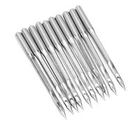 Domary 10 Aghi per Macchina da Cucire, Combinati Assortiti in Acciaio Resistente Standard Universale con Cruna Grande per Infilare Facilmente, Macchine da Cucire Serie GK27 e (GK27*300)