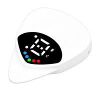 Domary Accordatore per Chitarra con LED Ad Alta Sensibilità | Design compatto, adatto a vari strumenti, efficienza energetica, struttura in ABS