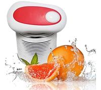 Domary Apriscatole Elettrico Bordo Liscio Apriscatole Automatico a Batteria Gadget da Cucina per Chef Anziani Rosso [Operazione semplice]