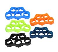 Domary Attrezzo per la Forza della Pinza per Yoga della Mano, Barella Dita in Silicone, con Design Ergonomico la Riabilitazione delle Dita e Il Rafforzamento Muscolare