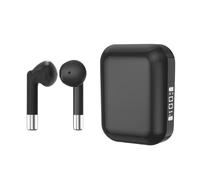 Domary Auricolari Wireless Auricolari per Chiamate per Parlare I Migliori Chiamate BT 5.3 AAC Suono Stereo IPX5 Batteria a Lunga Durata con Custodia di (Nera)