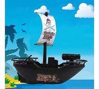 Domary Barca Pirata Giocattolo per Bambini, Alimentata a Batteria,