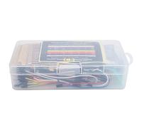 Domary Basic Starter Kit Scheda di Sviluppo Componenti Elettronici Kit Modulo Fai da Te per Apprendimento MCU Test Scheda di Controllo DC3.3-5V Cartone Sintetico