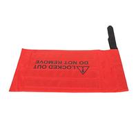 Domary Borsa per Isolamento di Sicurezza con Segnali di Avvertimento per Il | Tessuto in Poliestere Resistente All'usura, Rivestimento Interno in PVC, 17,5x9,6 Pollici, Chiusura per Carichi Pesanti per