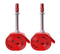 Domary Camera D'aria per Bici TPU Camera D'aria da Strada Valvola Francese Sostituzione Durevole Ad Alte Prestazioni per Bici da Strada Confezione 2 (27,5x1,25-1,75 VF 48 mm)