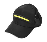 Domary Cappello Baseball a LED Ricaricabile con 40 Chip Luminosi per | Ricaricabile con Batteria 700 MAh, 3 modalità di Illuminazione (alta, Bassa, stroboscopica), vestibilità Regolabile in