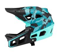 Domary Casco Integrale da Mountain Bike Casco da Discesa per Adulti Corsa con Visiera Oltre 31 Prese D'aria Equipaggiamento Protettivo Leggero per Uomo Donna Ciclismo Sport All'aria (#10)