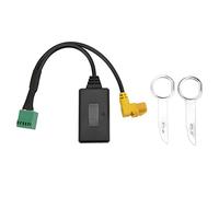 Domary Cavo Aux in per Audi , Adattatore Stereo a 12 Pin | 5.0, Materiale ABS Resistente All'usura, Plug and Play, Compatibile con S5