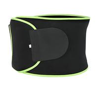 Domary Cintura in Neoprene SBR Cintura di Supporto per la Schiena in Vita per Alleviare Il Dolore Lombare con Passante Regolabile Verde (M)